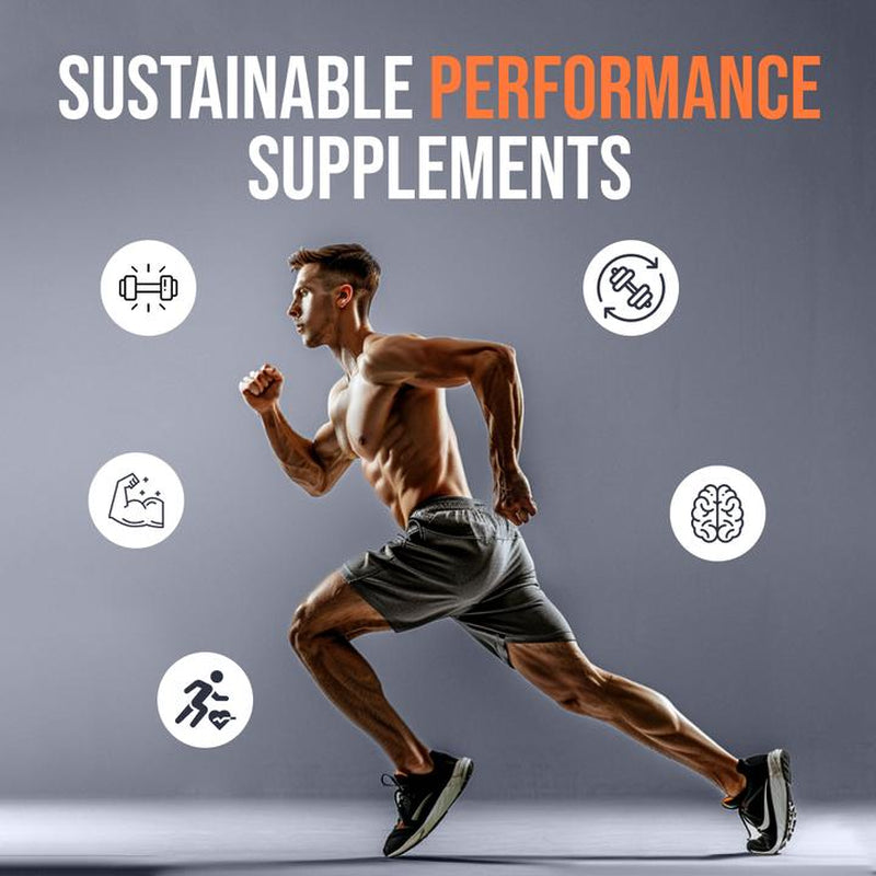 Creatine HCL Gummies Ecowise - High-Quality Creatine, Fitness Supplement, Vegan, Plant-Based, Delicious & Convenient Creatine Gummy